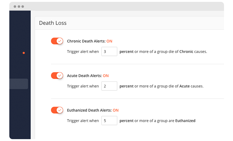 Death Loss can now be triggered based on a percentage. 