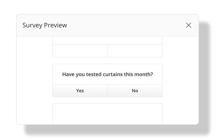 The custom survey allows your company to poll caregivers in the field daily, weekly or monthly.